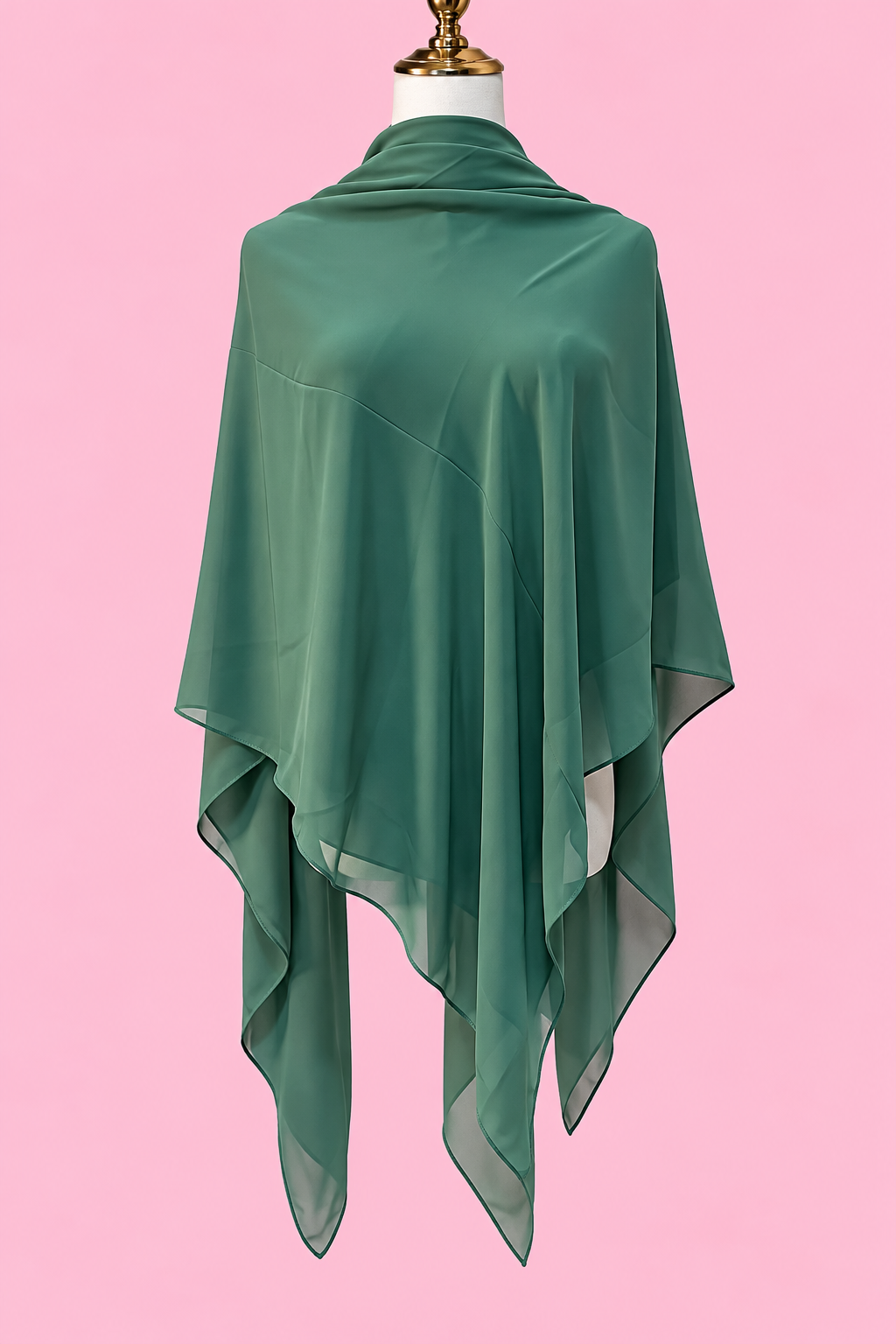 Colored Crepe Esharp- Solid Green