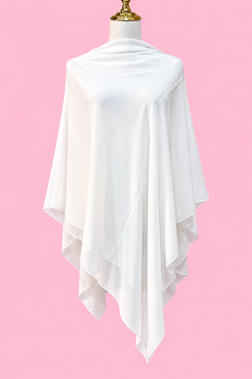 Colored Crepe Esharp- Solid Off White