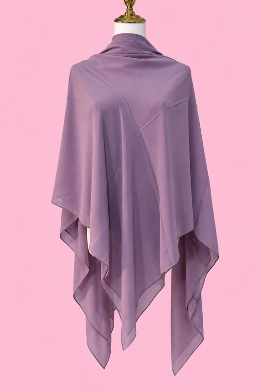 Colored Crepe Esharp- Solid Lavender