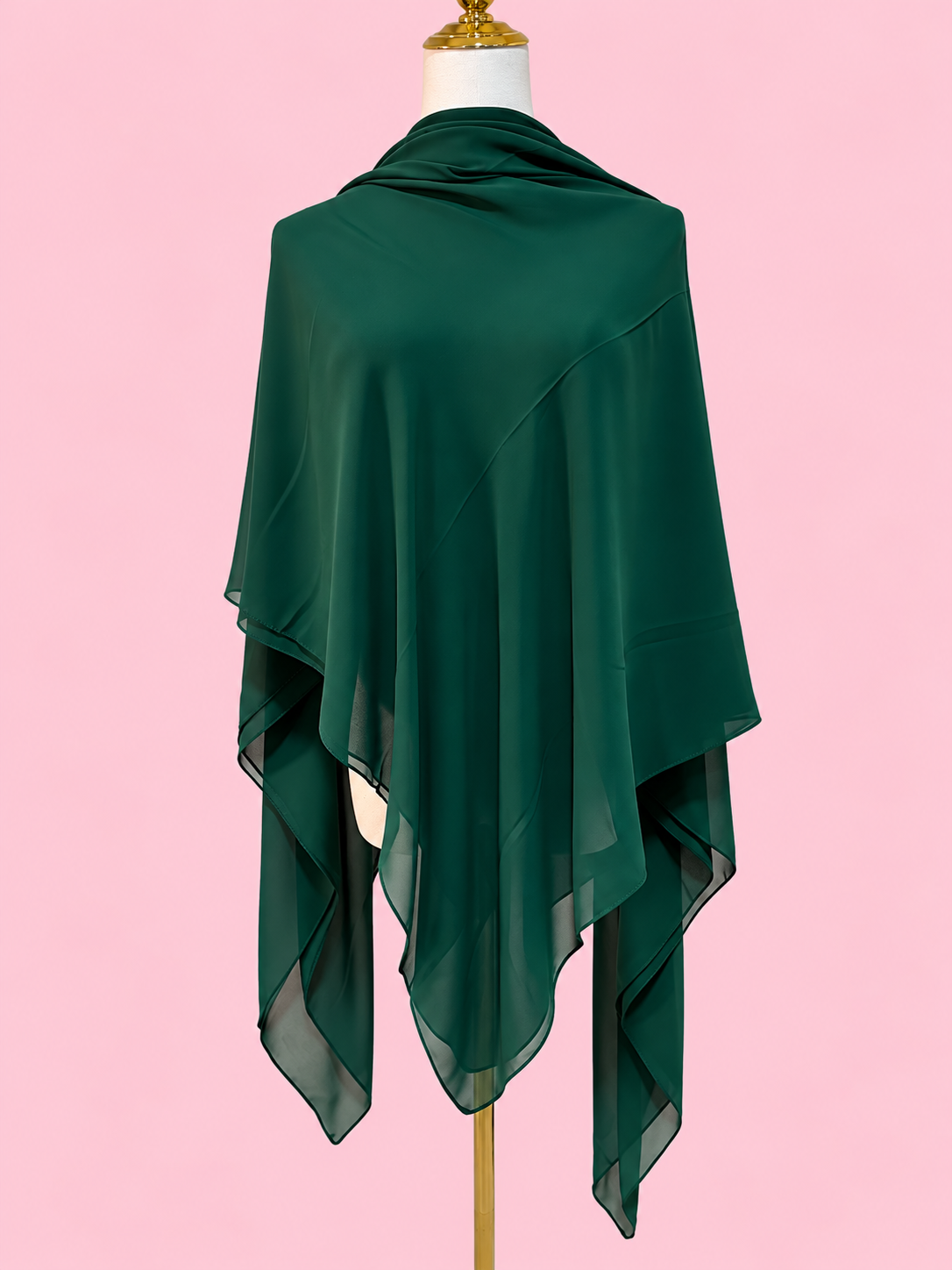 Colored Crepe Esharp- Solid Green