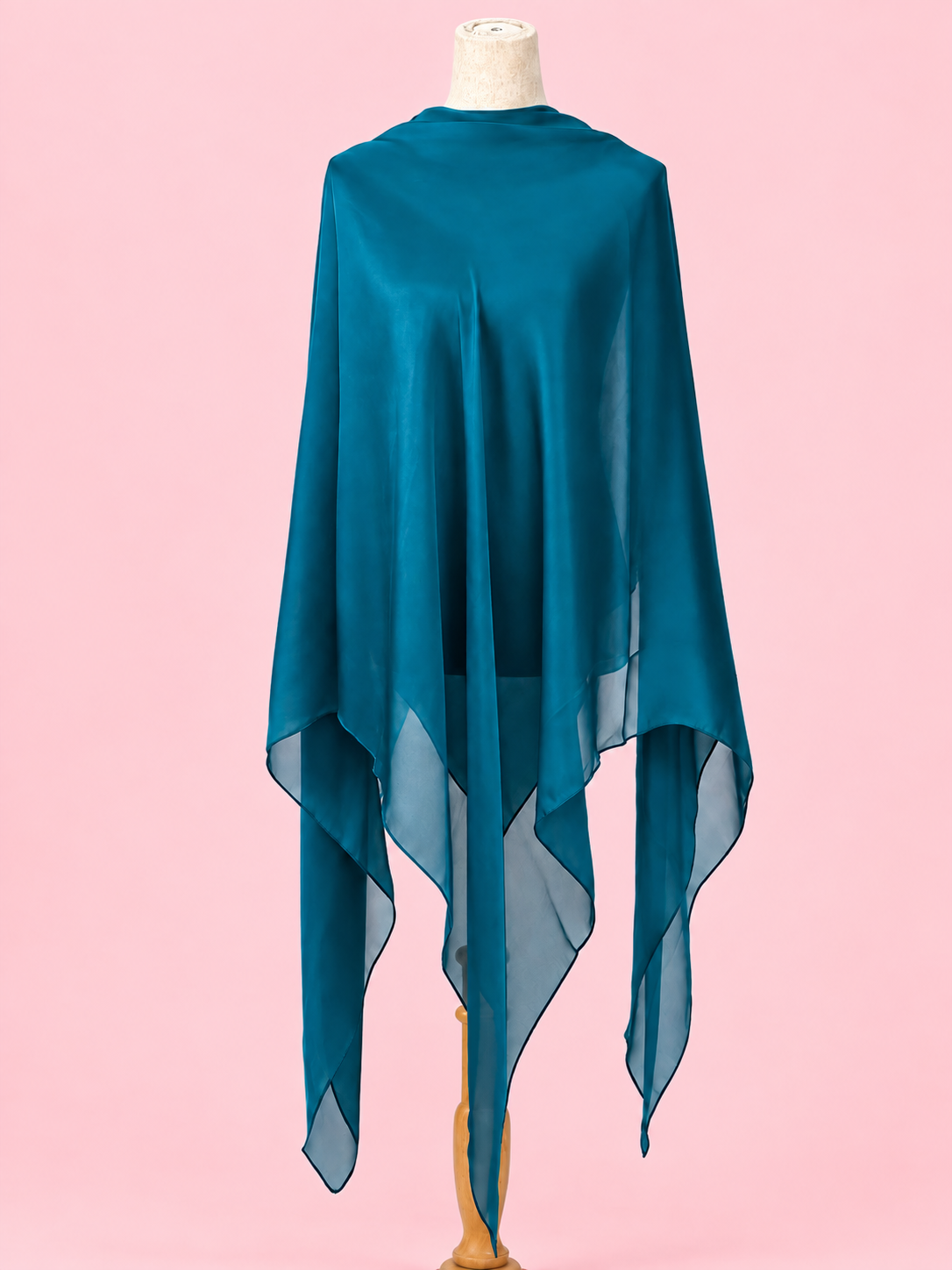 Silk Satin Esharp- Solid Blue