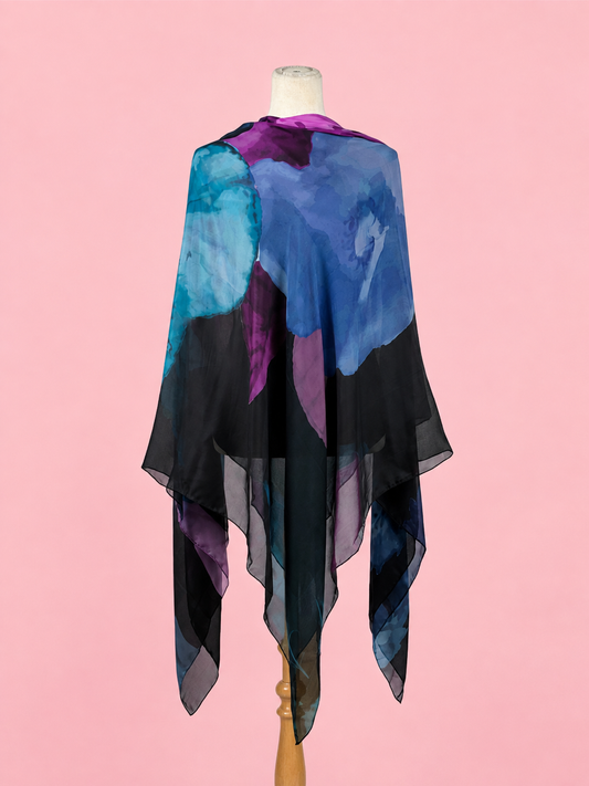 LightSilk Esharp with Blue and Purple Petals