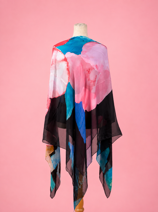 LightSilk Esharp with Shades of Black, Blue and Pink